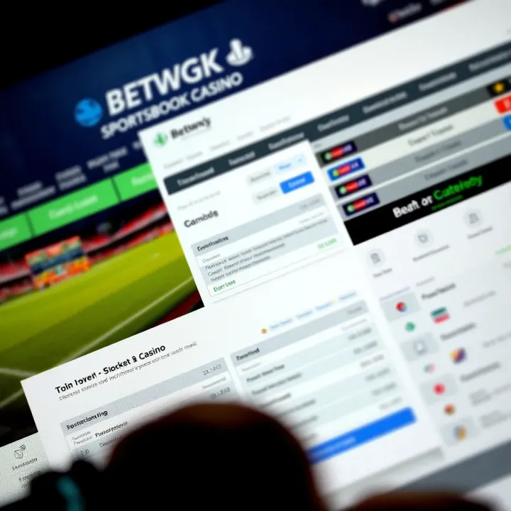 Smartphone screen displaying BetWGB sports betting app interface with live soccer match details
