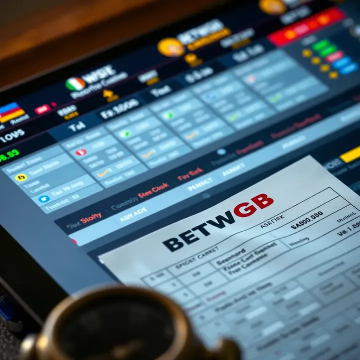 Secure login screen on BetWGB app showing authentication features for Nigerian users