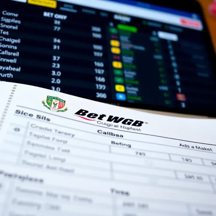 Using BetWGB App on iPhone for Convenient Betting User interacting with BetWGB app interface showcasing betting options and account features