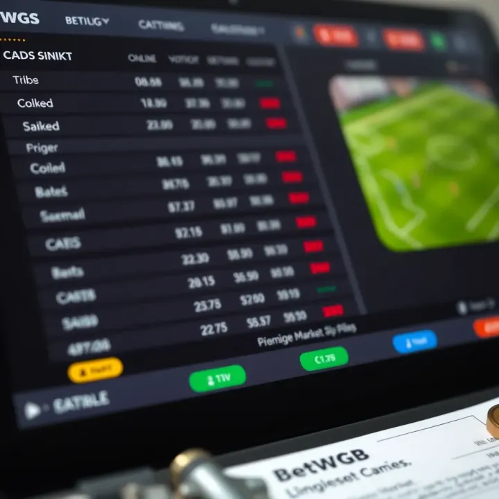 User dashboard of BetWGB app displaying sports betting options and payment method icons