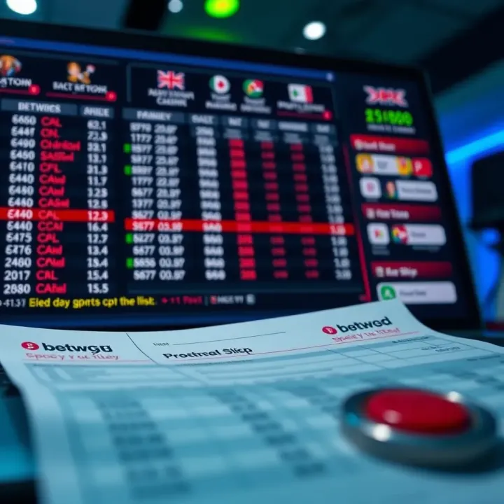 Illustration of a betting ticket with highlighted tips and strategies for improving chances in BetWGB Daily Spin