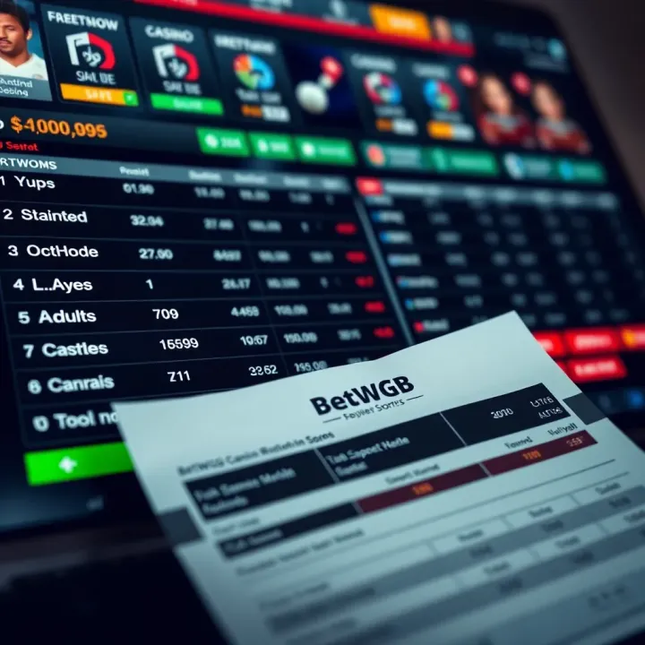 Football pitch with data analytics overlay showing match statistics and betting odds