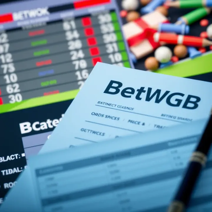 User interface displaying sports betting options on an iPhone with BetWGB app