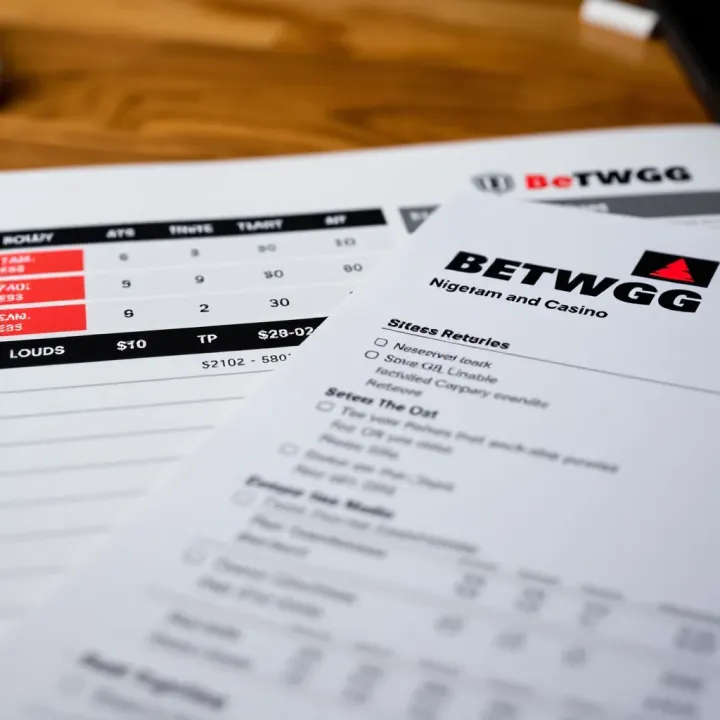 Secure login interface for BetWGB platform in Nigeria with account access options