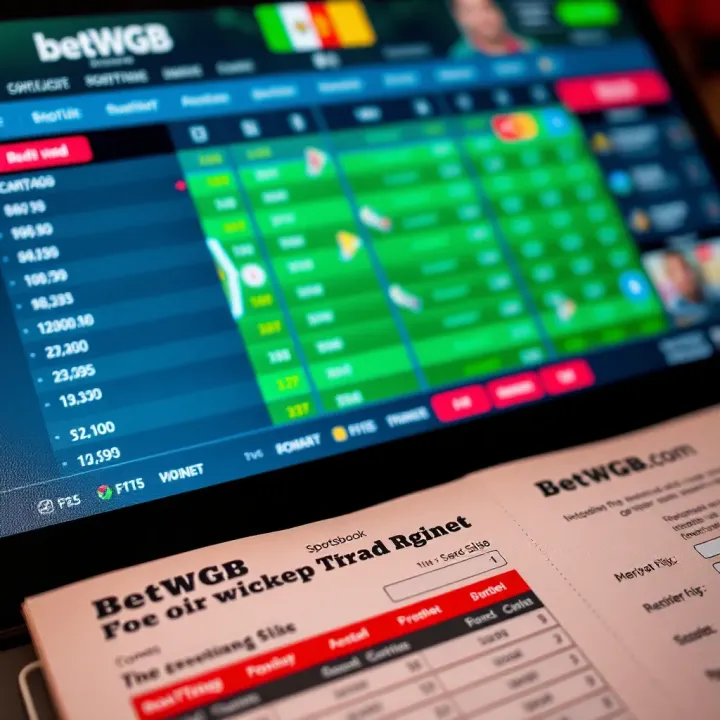Mobile phone screen displaying BetWGB Telegram channel with sports betting tips