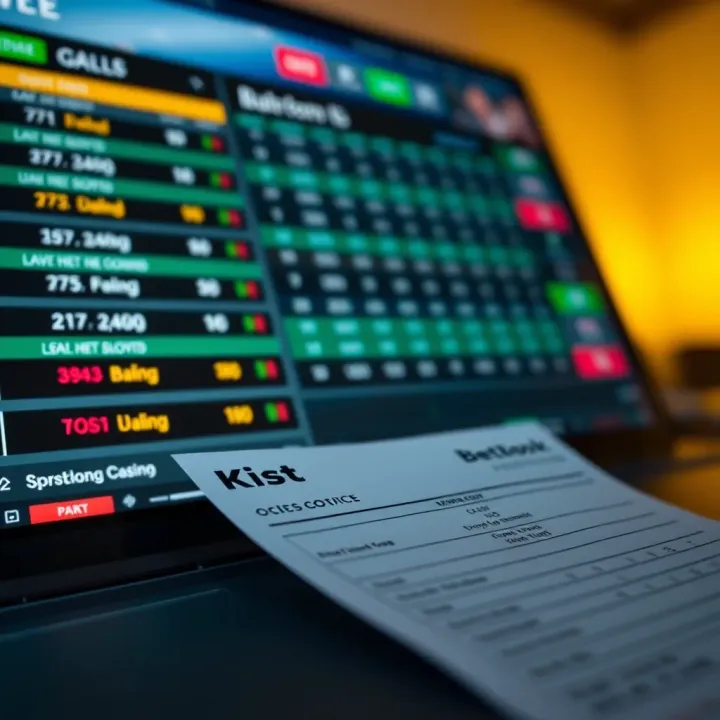 User interface of the BetWGB APK showing various betting options on an Android device