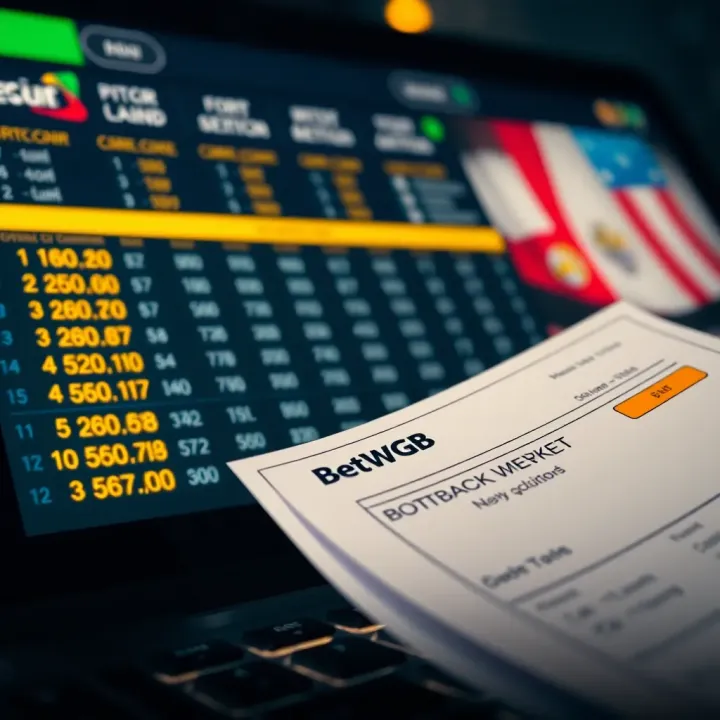 Screenshot of BetWGB bet builder interface showing multiple football betting options combined