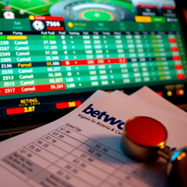 Visualization of betting outcome probabilities and accuracy metrics