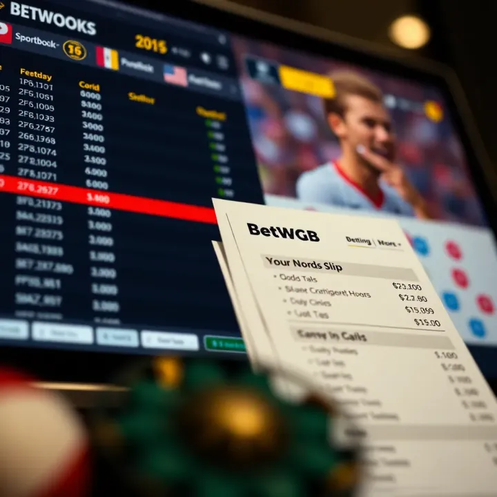 Interactive Live Sports Broadcast with Betting Interface Live sports event broadcast with dynamic betting interface overlay